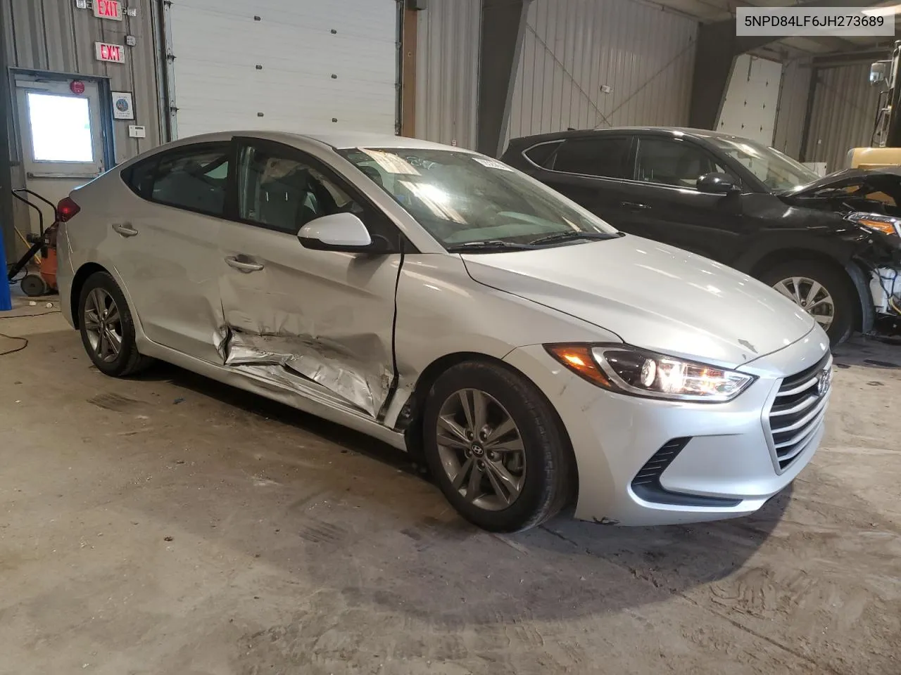 2018 Hyundai Elantra Sel VIN: 5NPD84LF6JH273689 Lot: 69325854