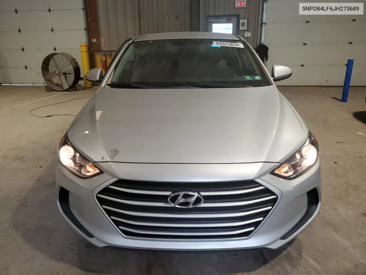 2018 Hyundai Elantra Sel VIN: 5NPD84LF6JH273689 Lot: 69325854