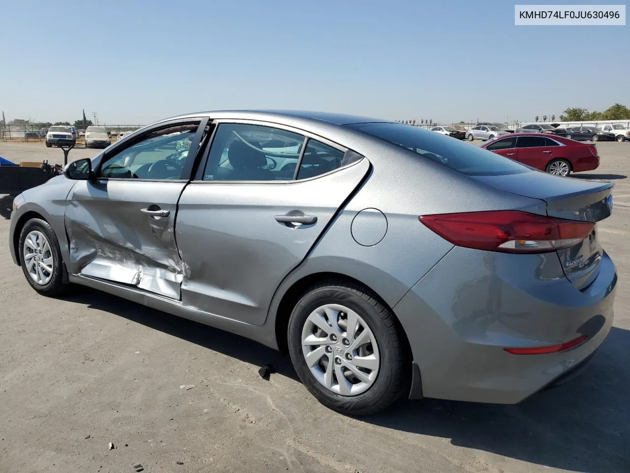 2018 Hyundai Elantra Se VIN: KMHD74LF0JU630496 Lot: 69344844