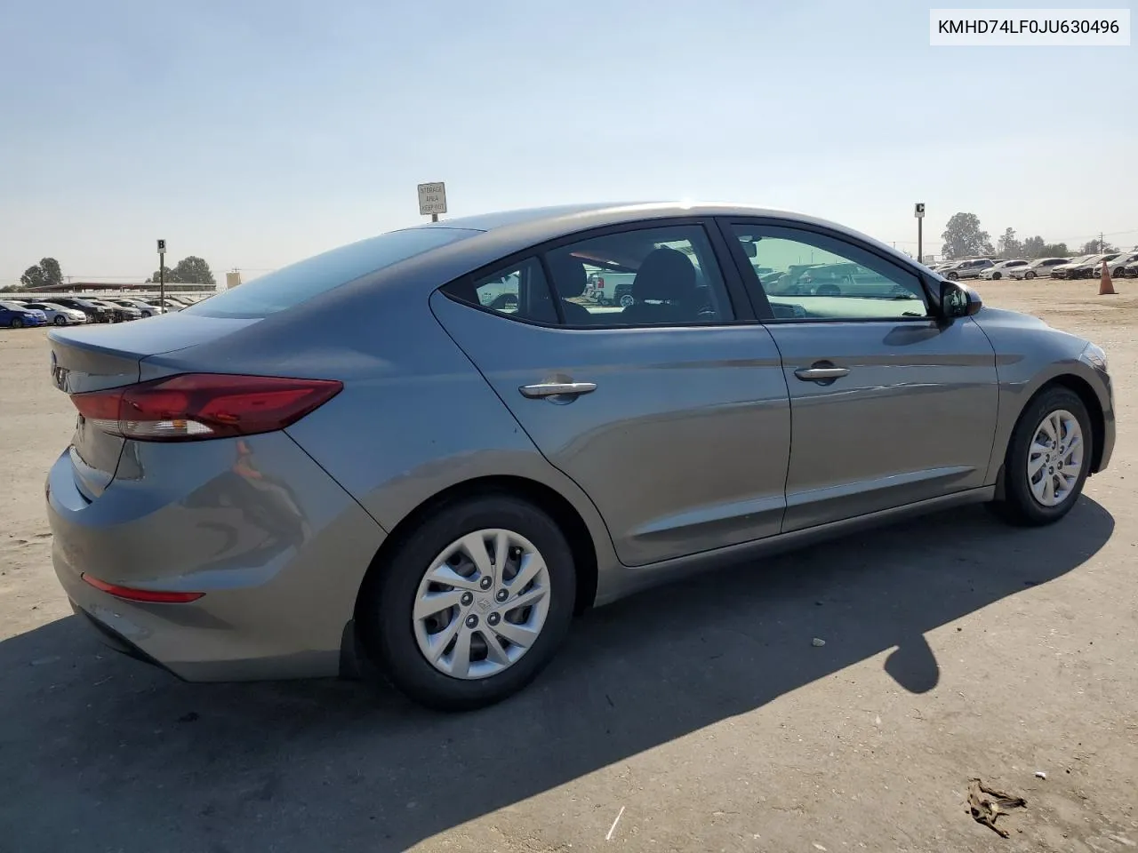 KMHD74LF0JU630496 2018 Hyundai Elantra Se