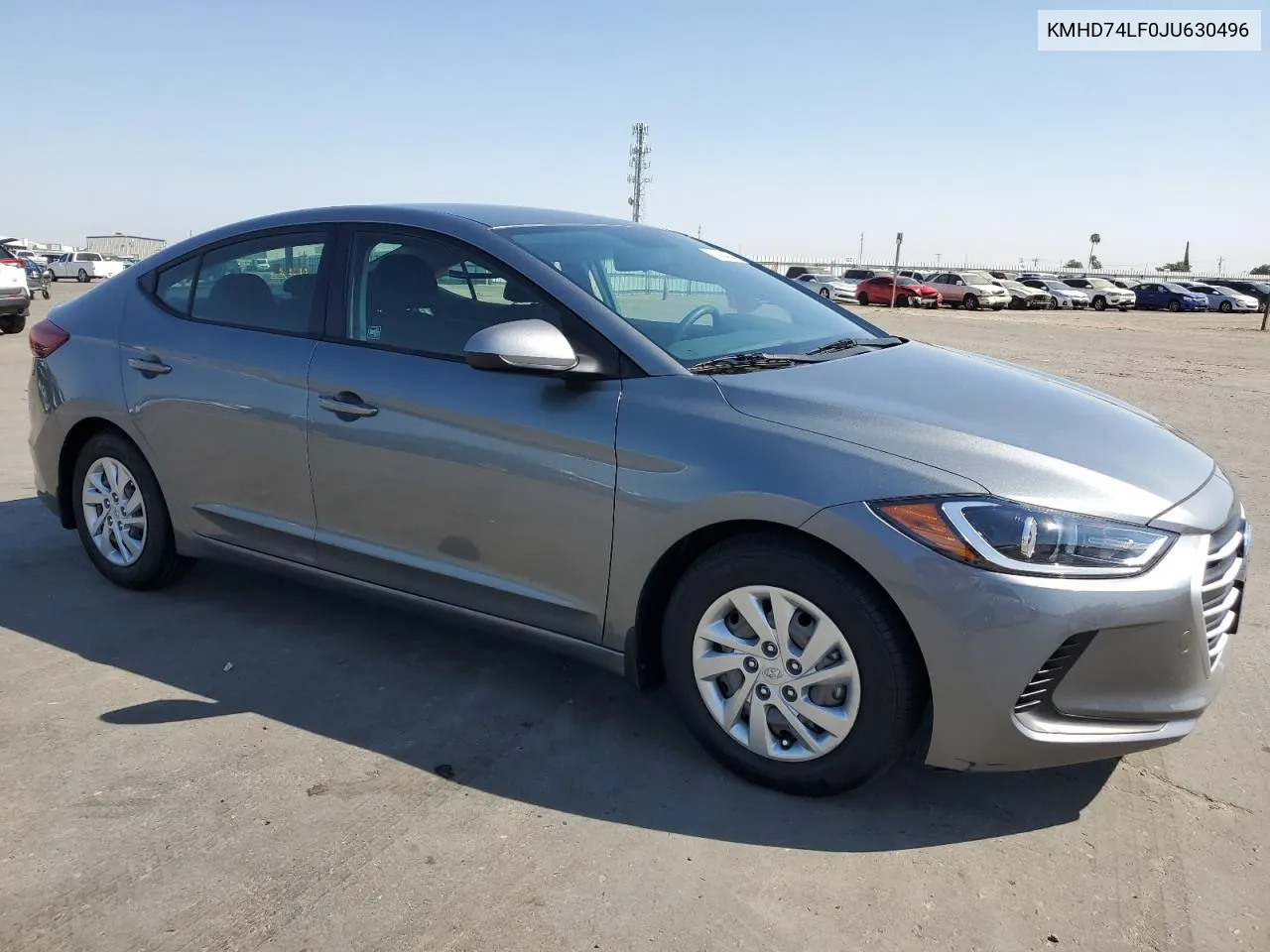 2018 Hyundai Elantra Se VIN: KMHD74LF0JU630496 Lot: 69344844