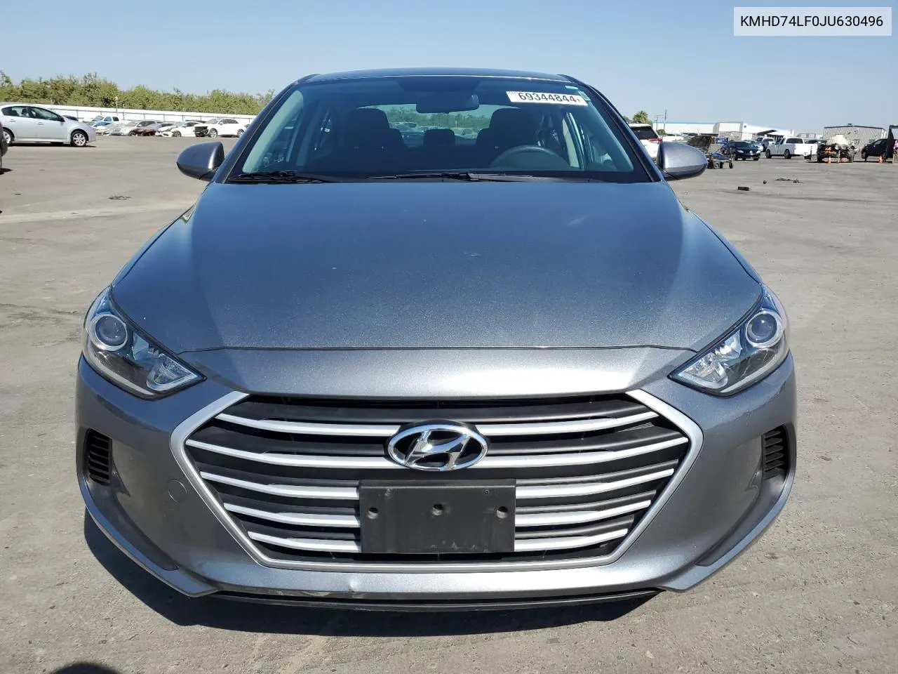 2018 Hyundai Elantra Se VIN: KMHD74LF0JU630496 Lot: 69344844