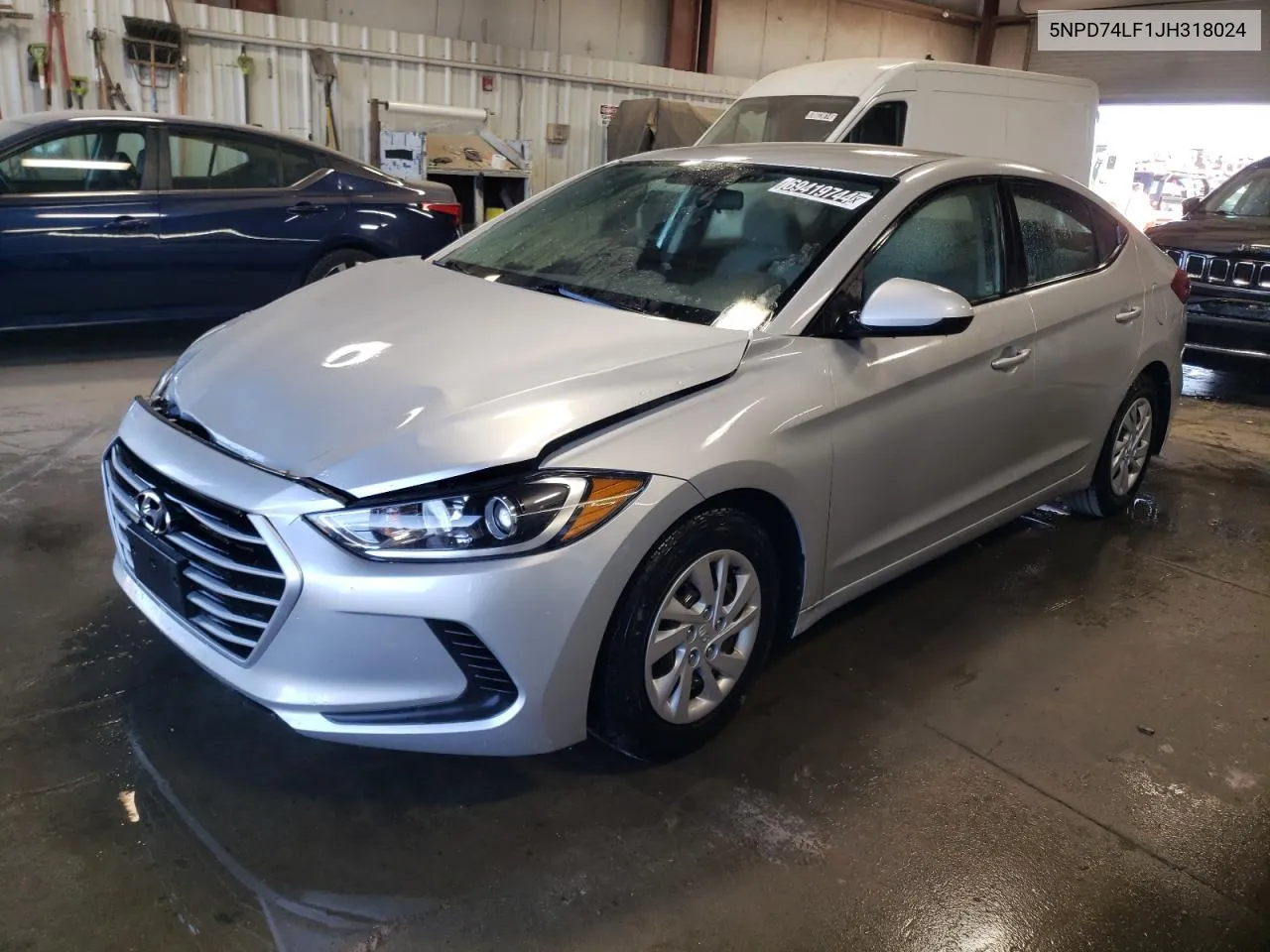 2018 Hyundai Elantra Se VIN: 5NPD74LF1JH318024 Lot: 69419744