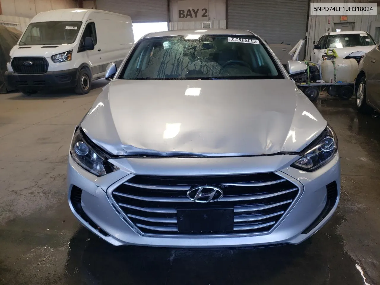 5NPD74LF1JH318024 2018 Hyundai Elantra Se