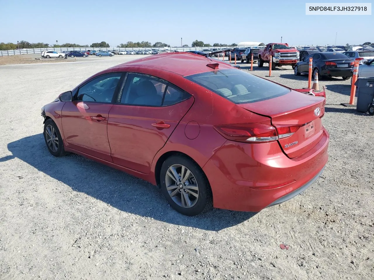 5NPD84LF3JH327918 2018 Hyundai Elantra Sel