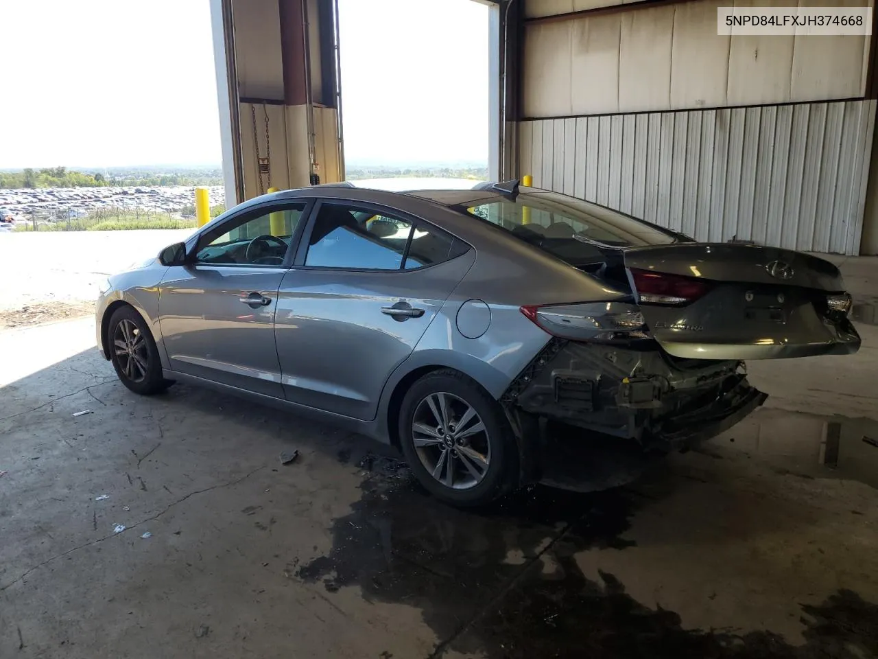 5NPD84LFXJH374668 2018 Hyundai Elantra Sel