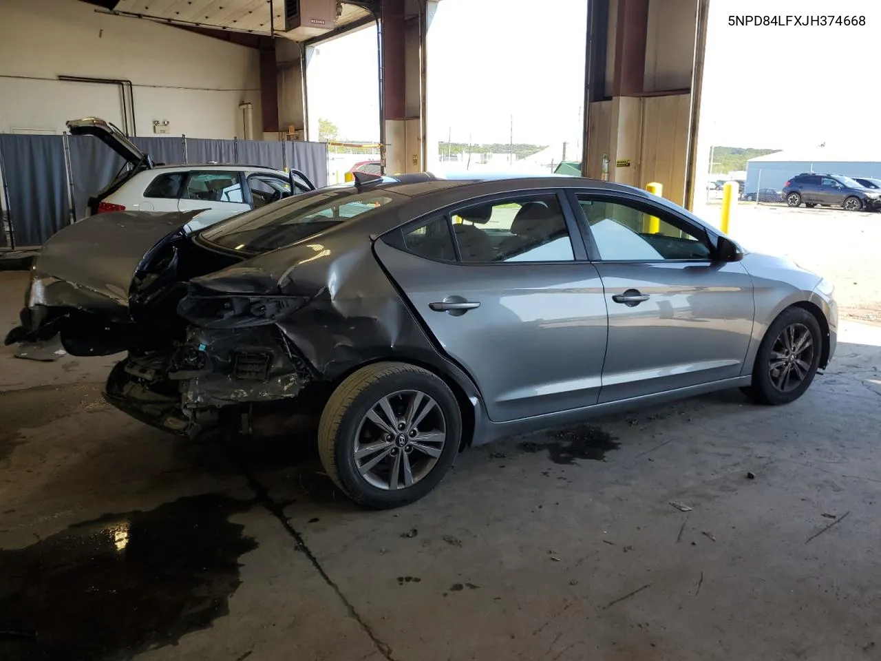 5NPD84LFXJH374668 2018 Hyundai Elantra Sel