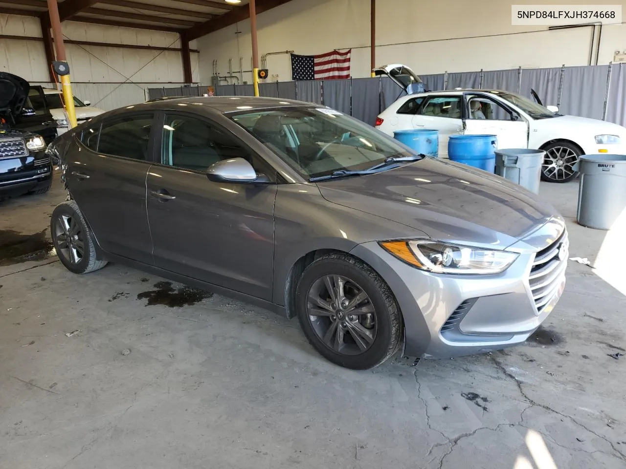 5NPD84LFXJH374668 2018 Hyundai Elantra Sel