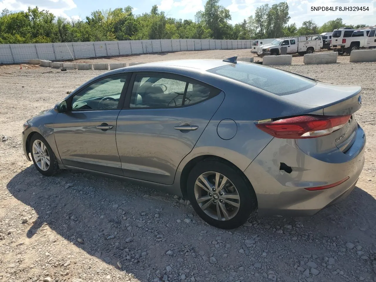 5NPD84LF8JH329454 2018 Hyundai Elantra Sel