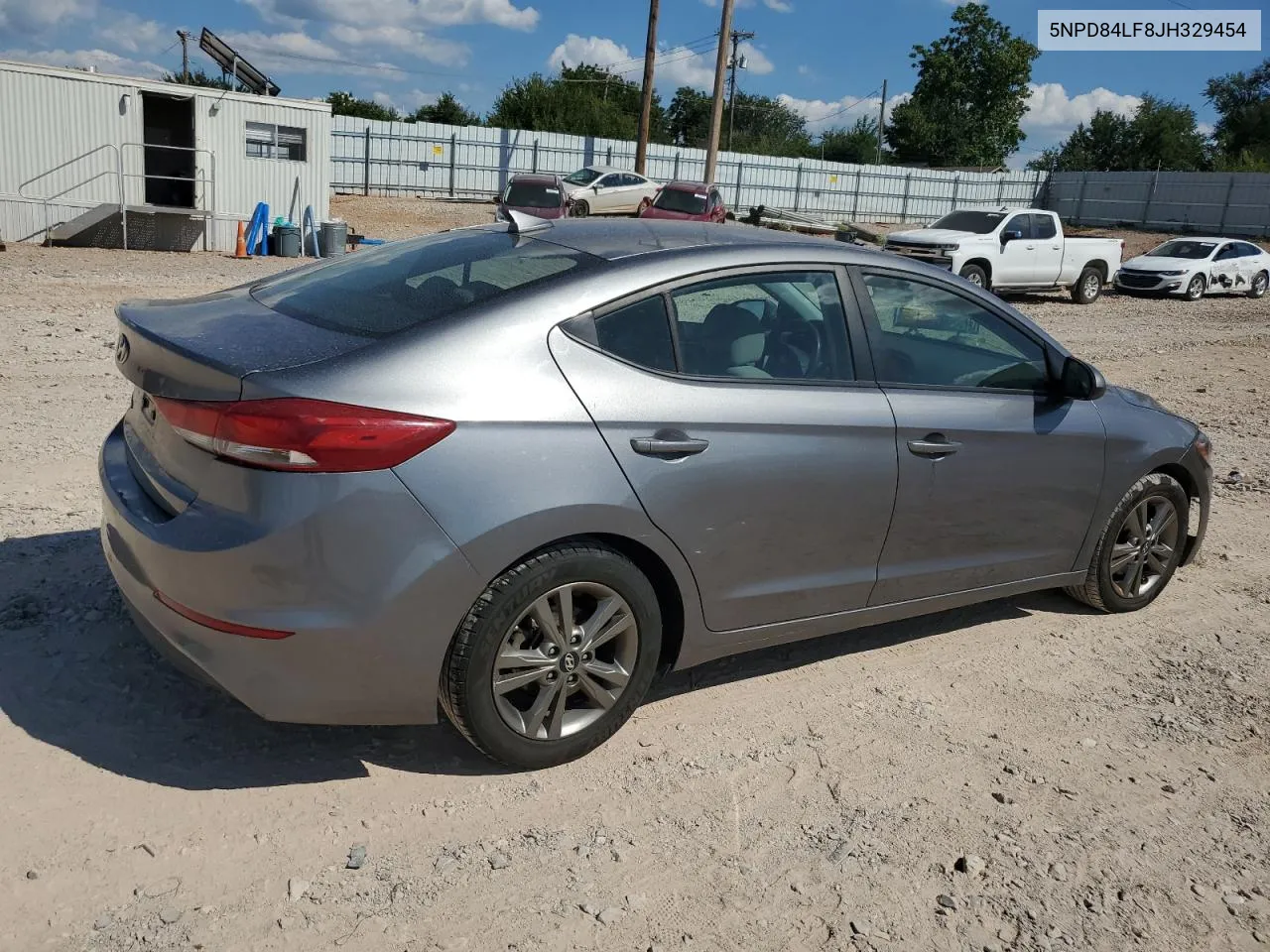 5NPD84LF8JH329454 2018 Hyundai Elantra Sel