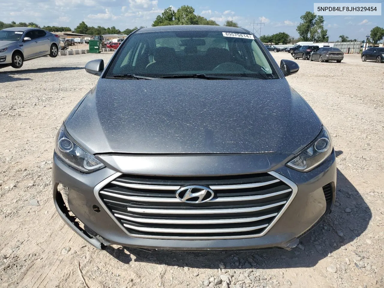 5NPD84LF8JH329454 2018 Hyundai Elantra Sel