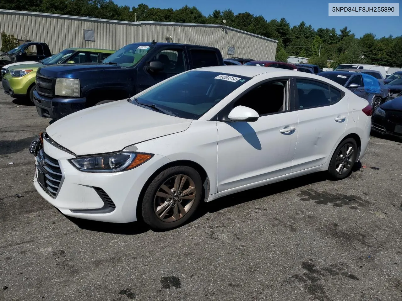 2018 Hyundai Elantra Sel VIN: 5NPD84LF8JH255890 Lot: 69593714