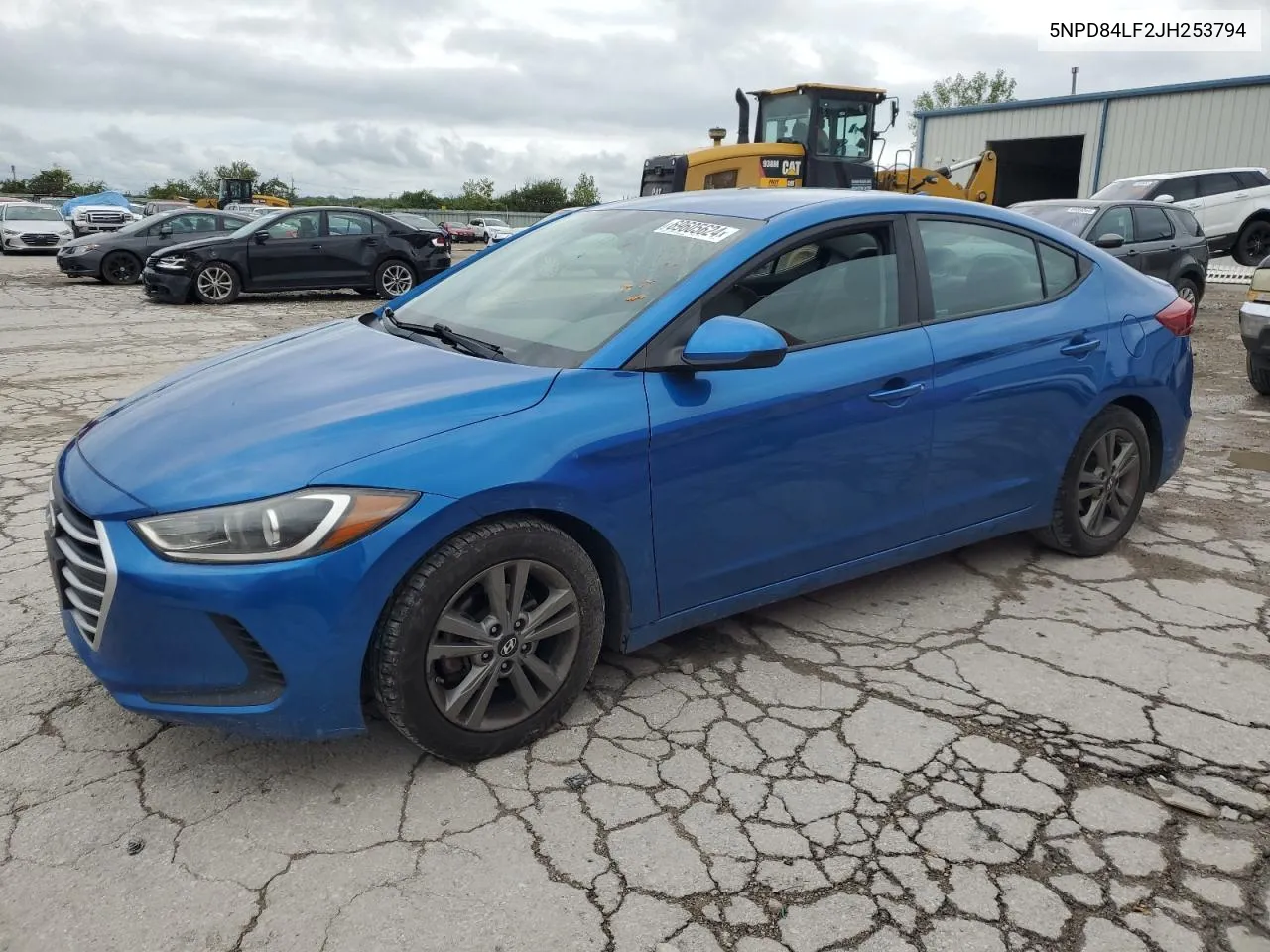 2018 Hyundai Elantra Sel VIN: 5NPD84LF2JH253794 Lot: 69605624