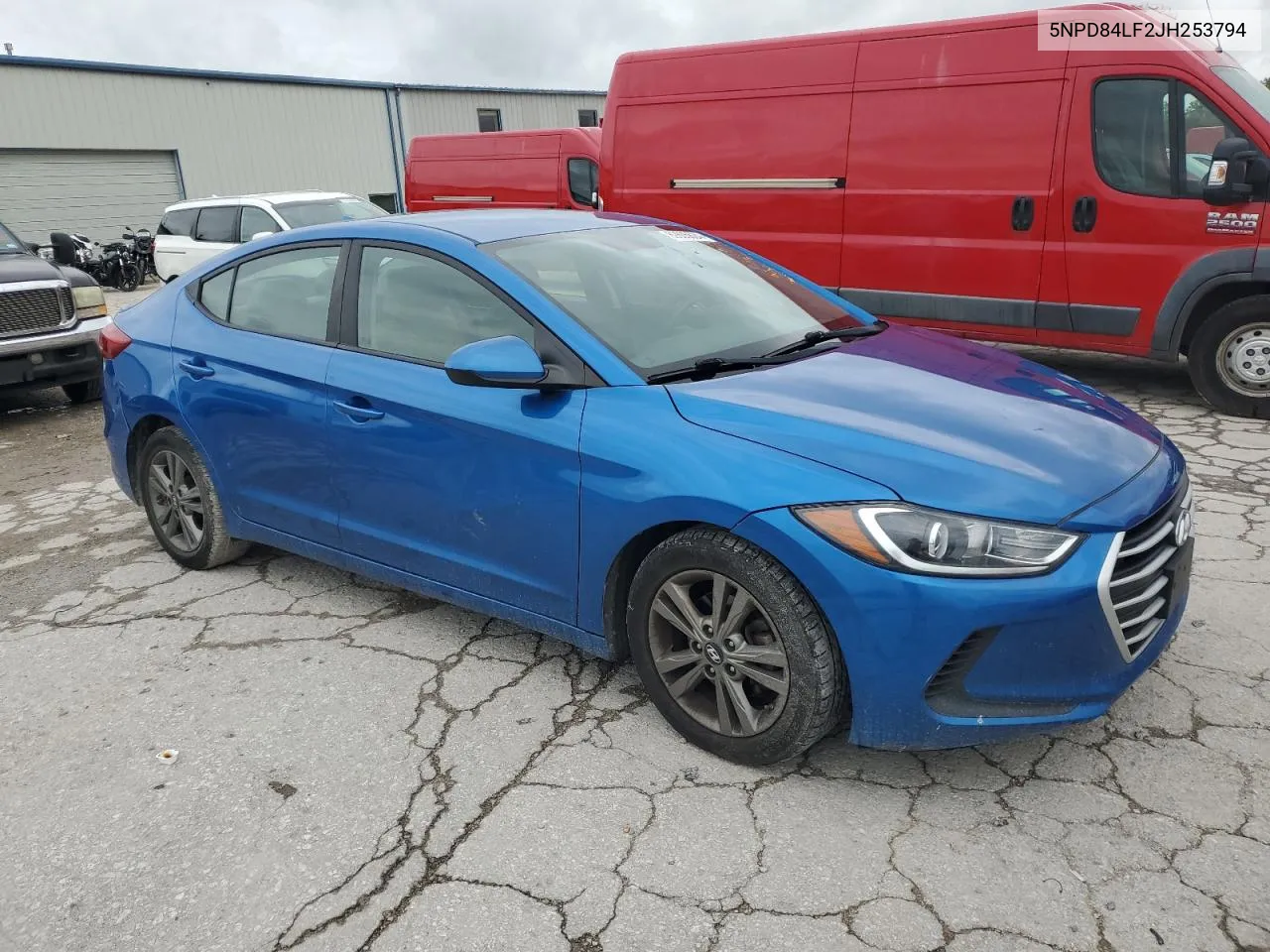 5NPD84LF2JH253794 2018 Hyundai Elantra Sel