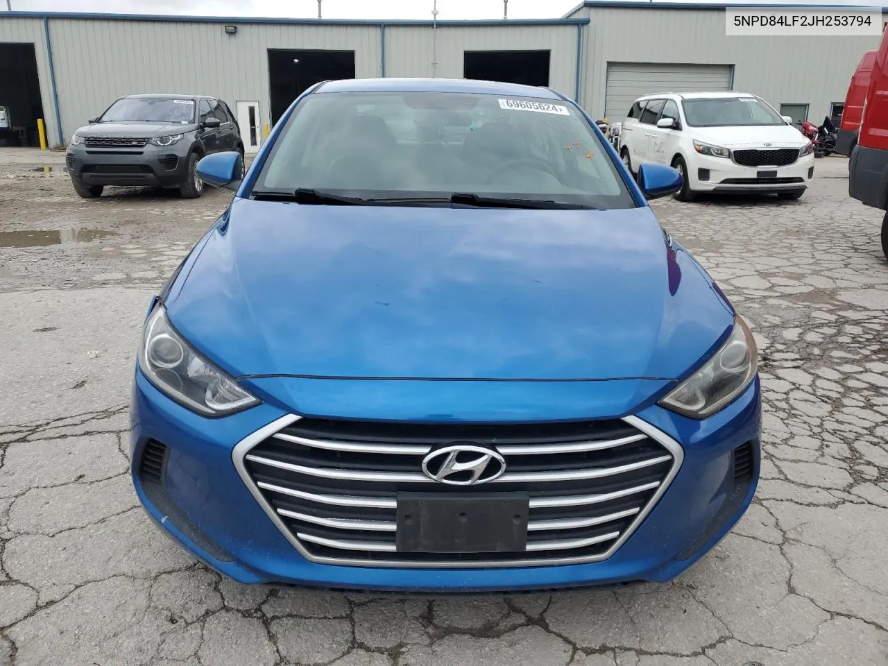 5NPD84LF2JH253794 2018 Hyundai Elantra Sel