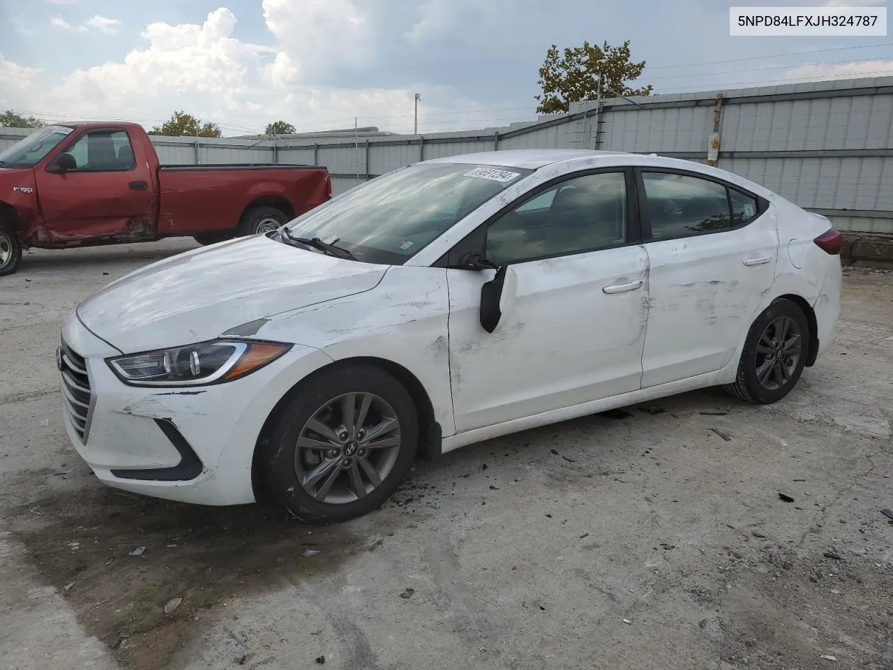 5NPD84LFXJH324787 2018 Hyundai Elantra Sel