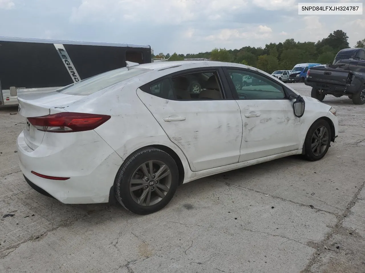 2018 Hyundai Elantra Sel VIN: 5NPD84LFXJH324787 Lot: 69691294