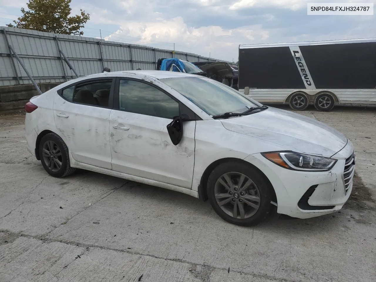 5NPD84LFXJH324787 2018 Hyundai Elantra Sel