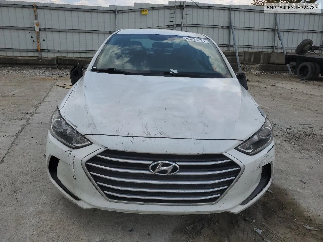 5NPD84LFXJH324787 2018 Hyundai Elantra Sel