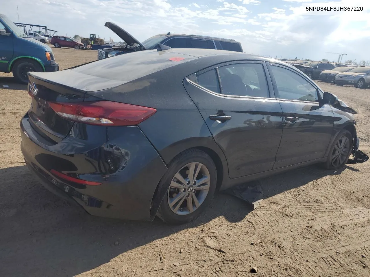 5NPD84LF8JH367220 2018 Hyundai Elantra Sel