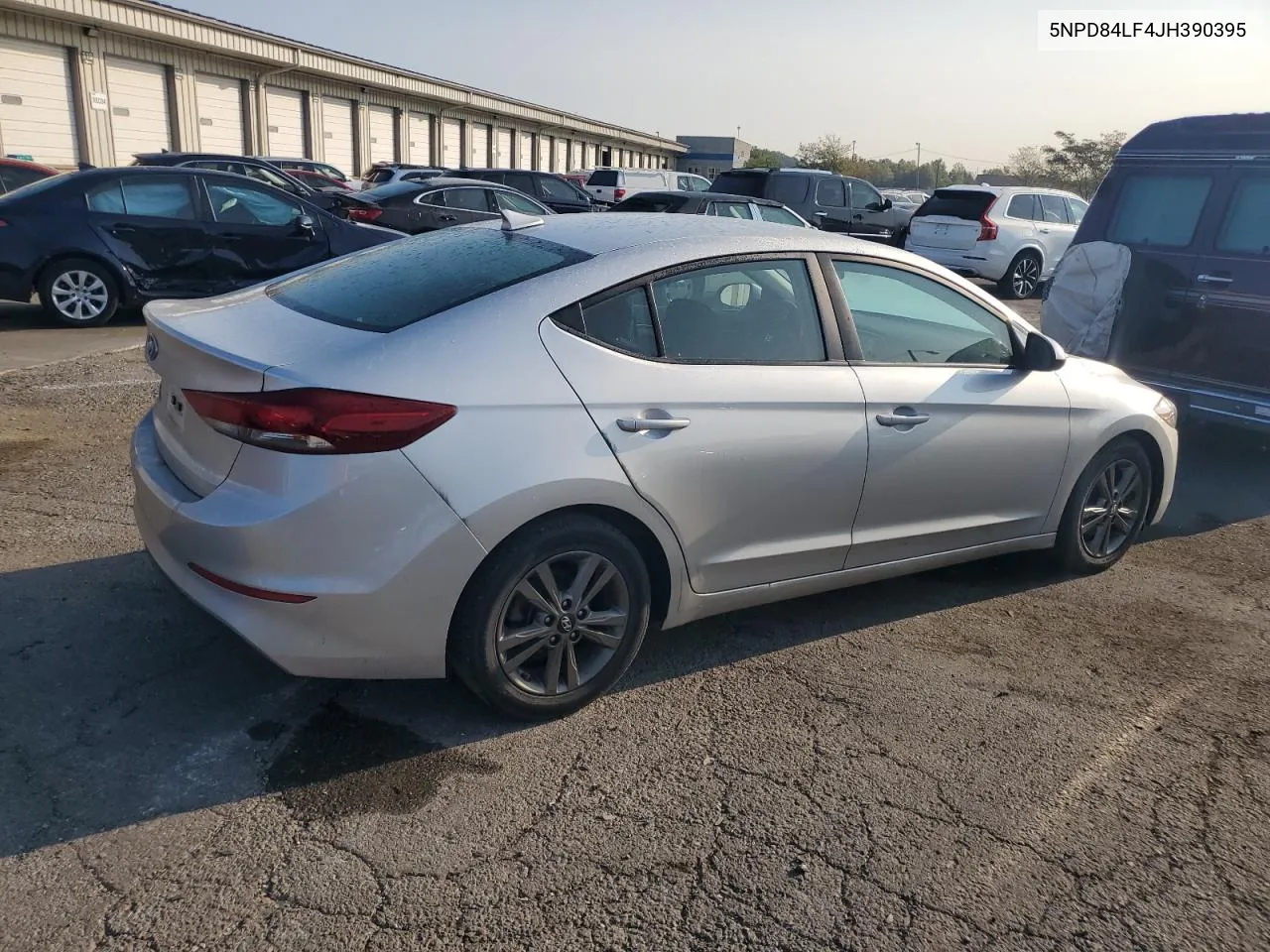 5NPD84LF4JH390395 2018 Hyundai Elantra Sel