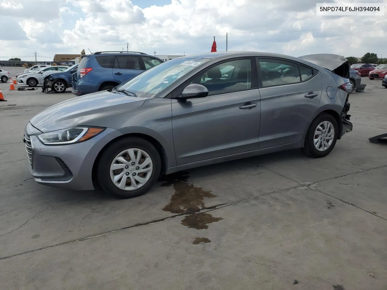 2018 Hyundai Elantra Se VIN: 5NPD74LF6JH394094 Lot: 69968774