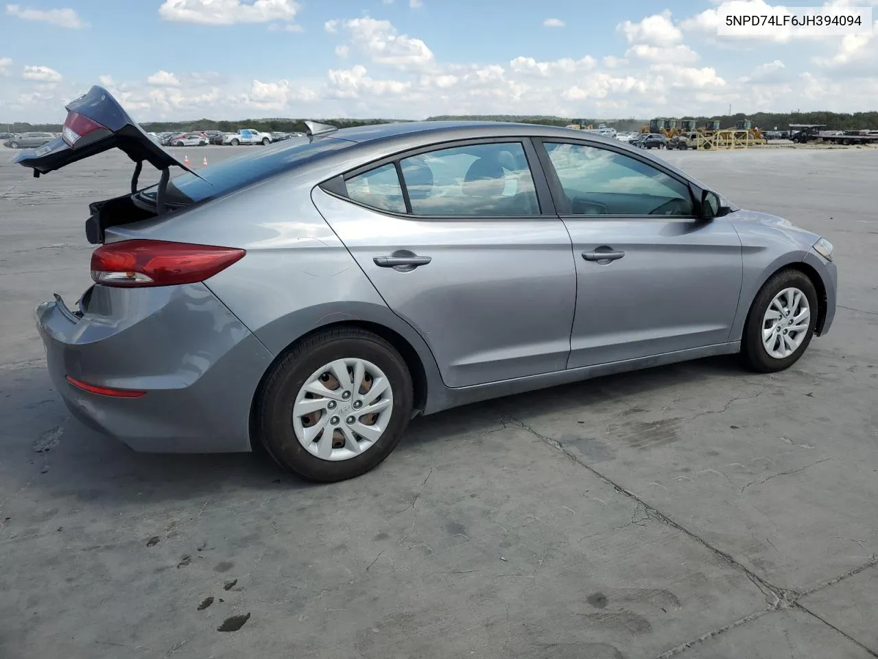 5NPD74LF6JH394094 2018 Hyundai Elantra Se