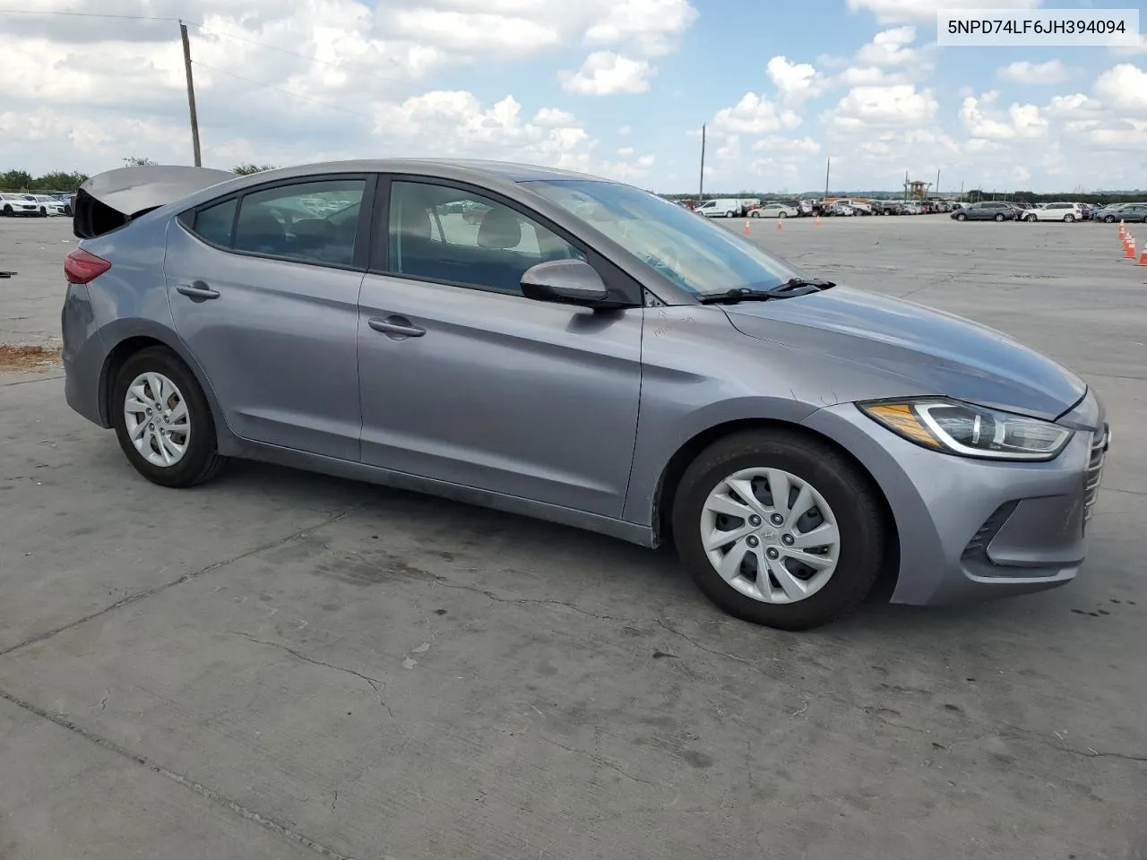 5NPD74LF6JH394094 2018 Hyundai Elantra Se