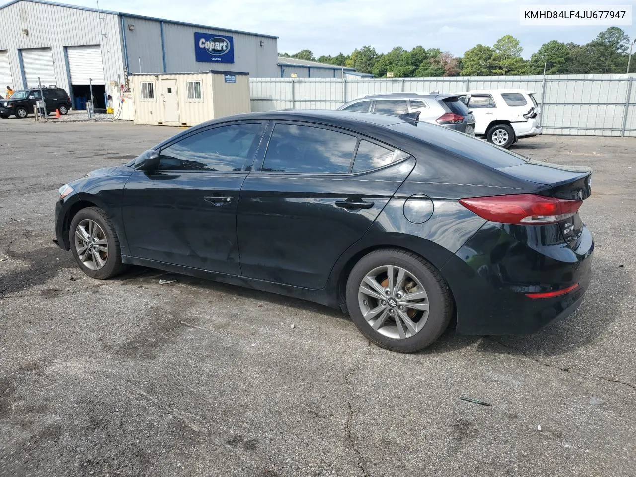 KMHD84LF4JU677947 2018 Hyundai Elantra Sel