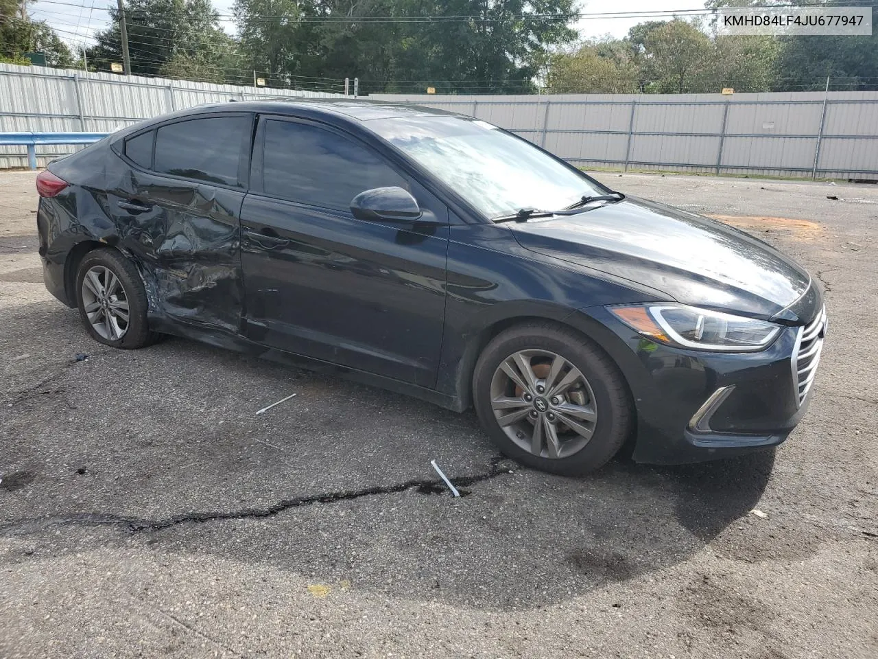 2018 Hyundai Elantra Sel VIN: KMHD84LF4JU677947 Lot: 69979684