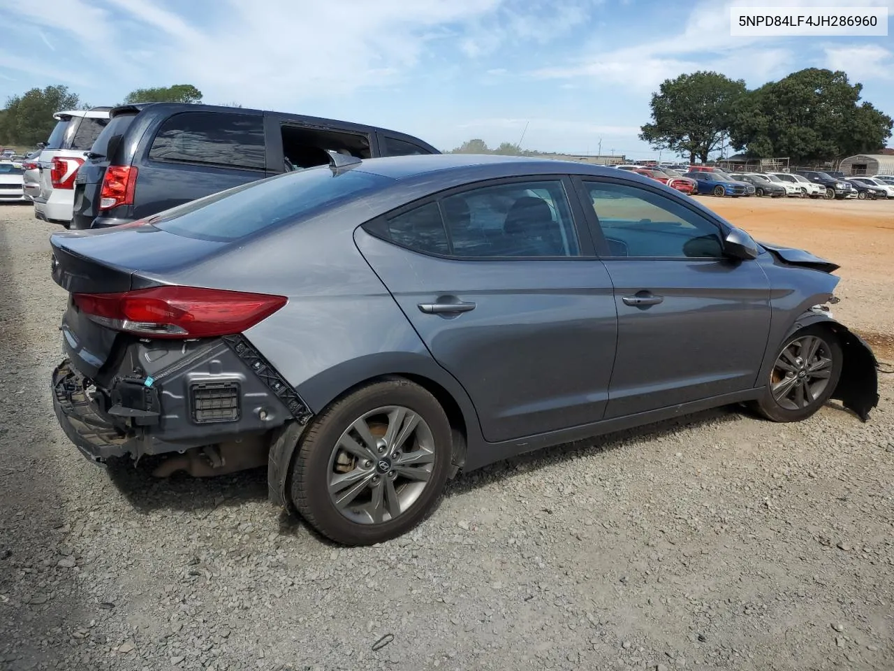 5NPD84LF4JH286960 2018 Hyundai Elantra Sel