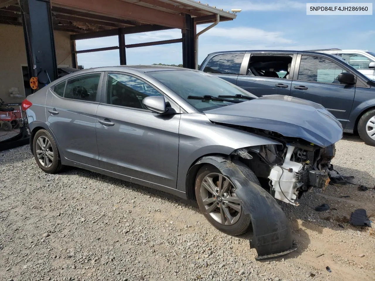 5NPD84LF4JH286960 2018 Hyundai Elantra Sel