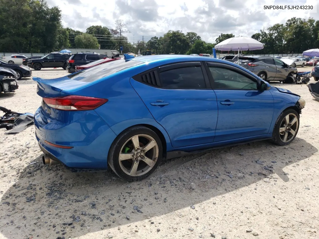 5NPD84LF5JH243230 2018 Hyundai Elantra Sel