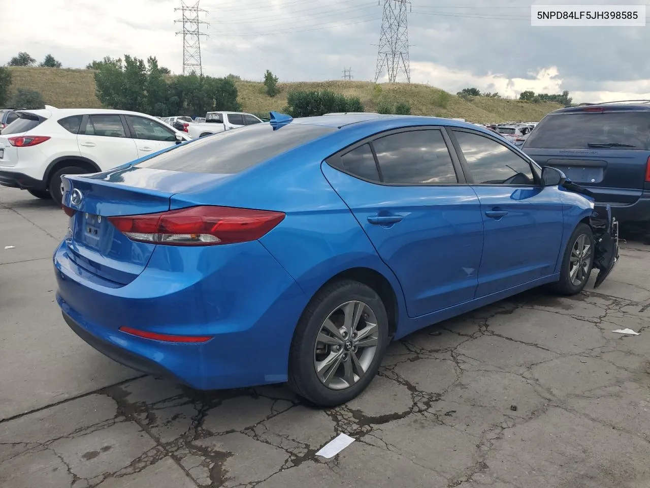 2018 Hyundai Elantra Sel VIN: 5NPD84LF5JH398585 Lot: 70199284