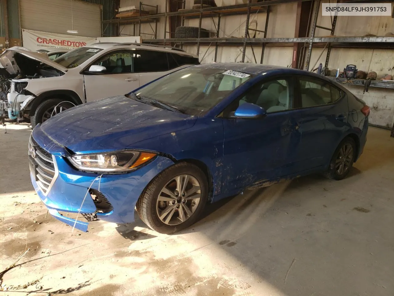 5NPD84LF9JH391753 2018 Hyundai Elantra Sel