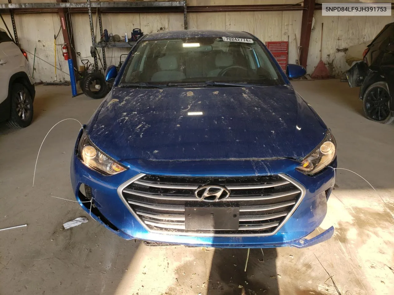 5NPD84LF9JH391753 2018 Hyundai Elantra Sel