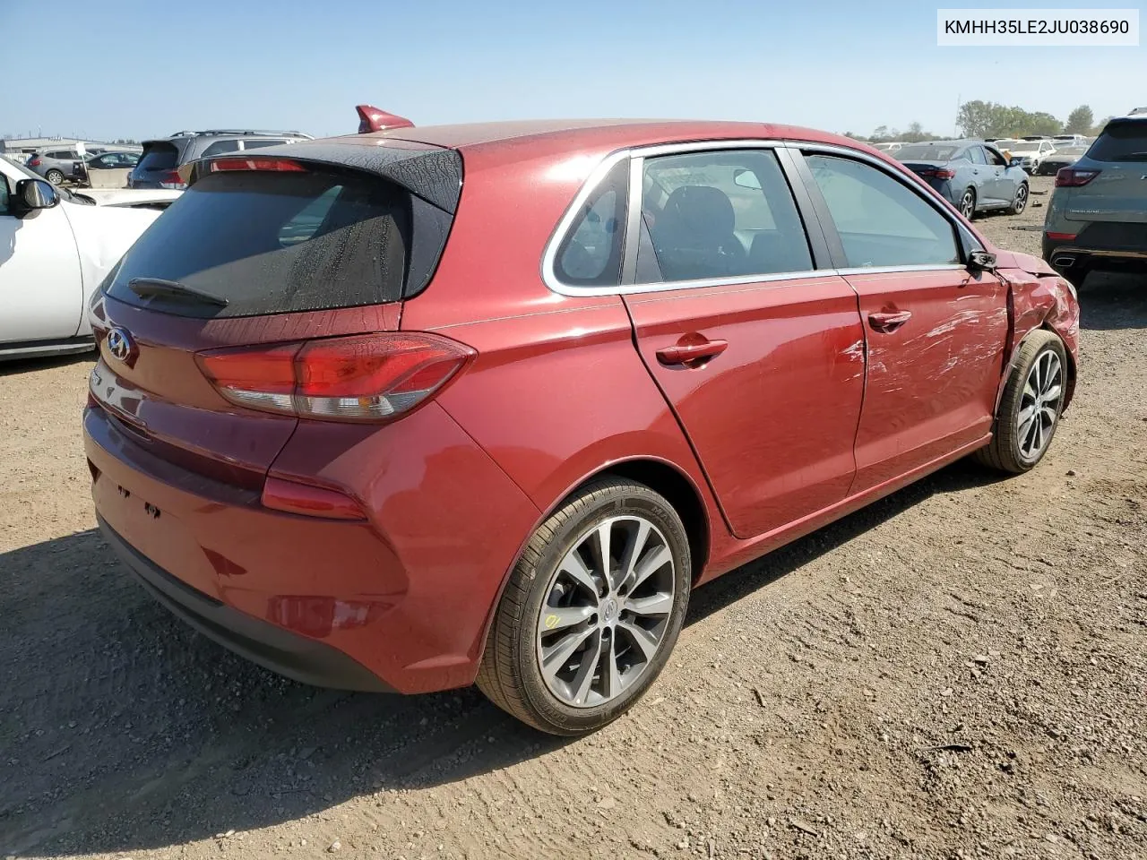 KMHH35LE2JU038690 2018 Hyundai Elantra Gt