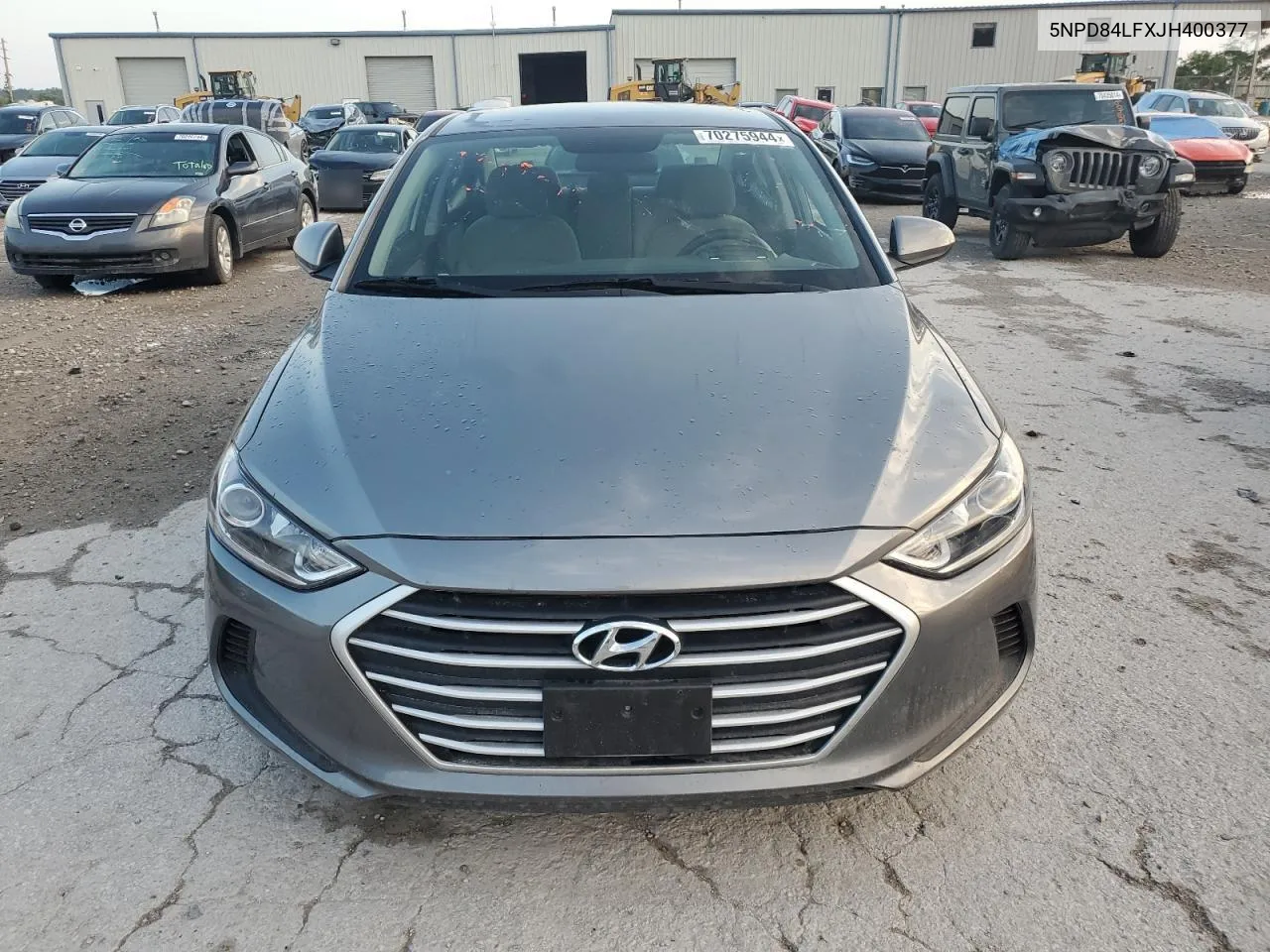 5NPD84LFXJH400377 2018 Hyundai Elantra Sel