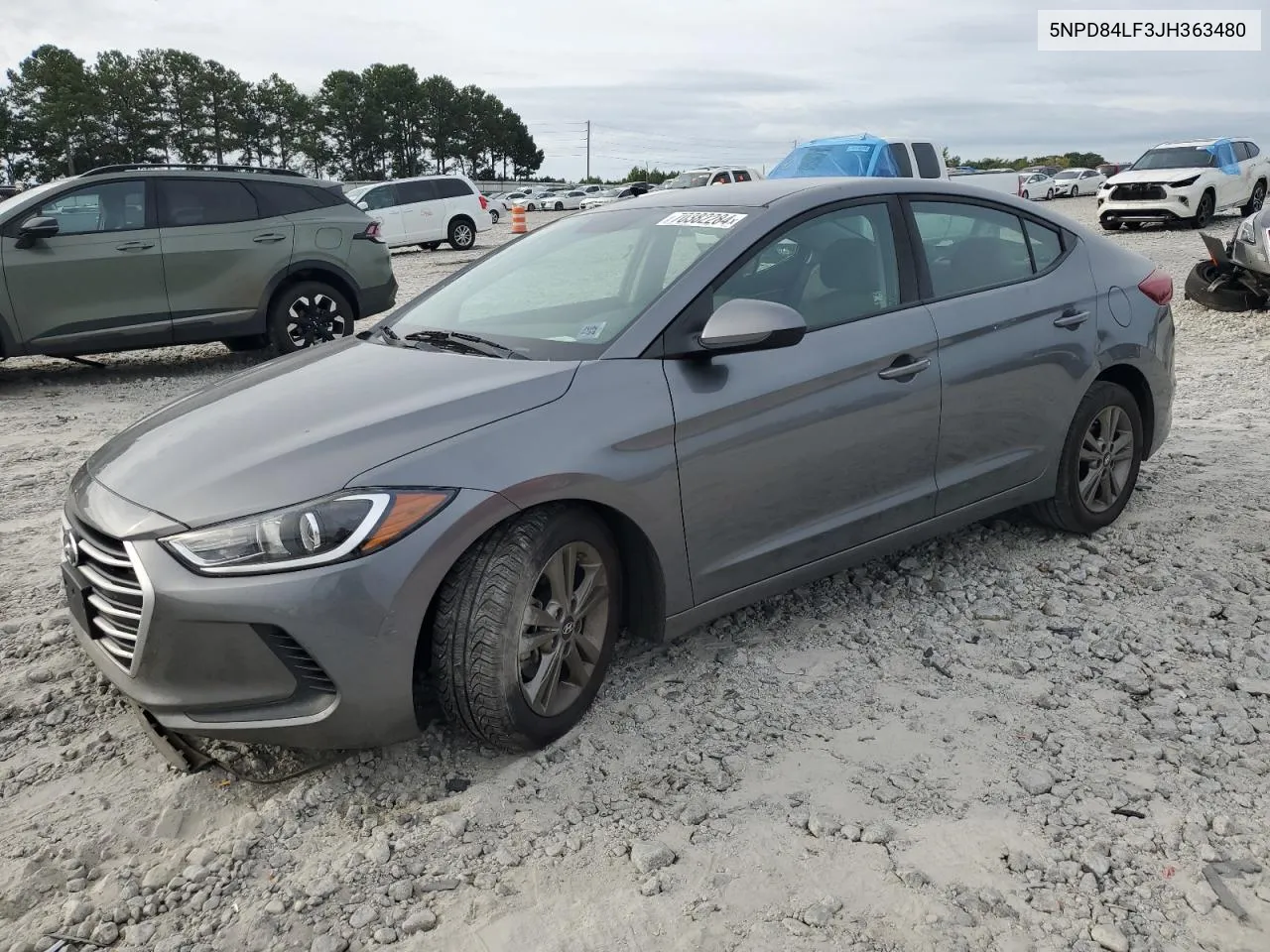 5NPD84LF3JH363480 2018 Hyundai Elantra Sel