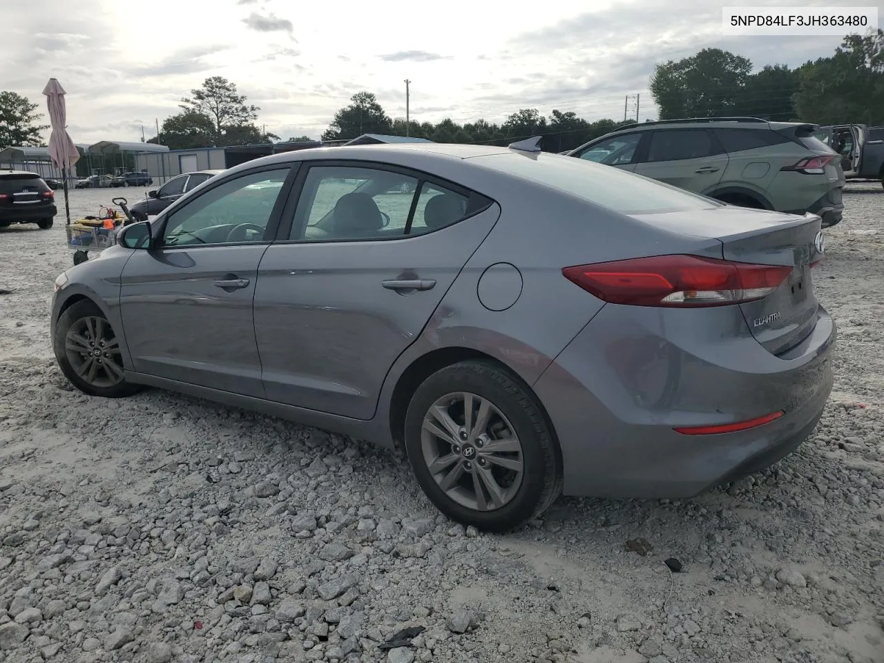 5NPD84LF3JH363480 2018 Hyundai Elantra Sel