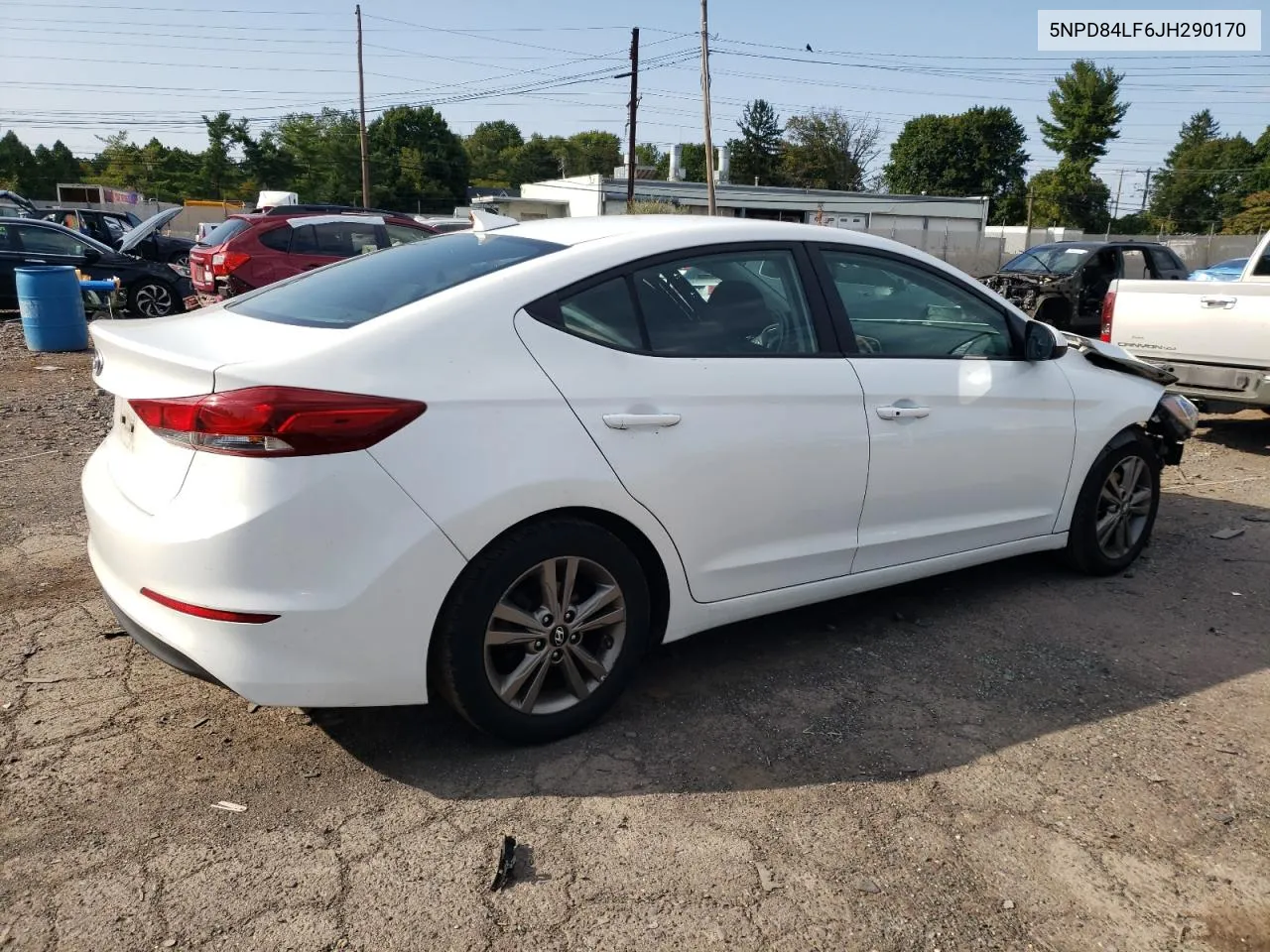 2018 Hyundai Elantra Sel VIN: 5NPD84LF6JH290170 Lot: 70397914