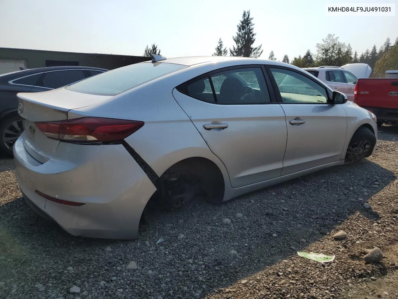 KMHD84LF9JU491031 2018 Hyundai Elantra Sel