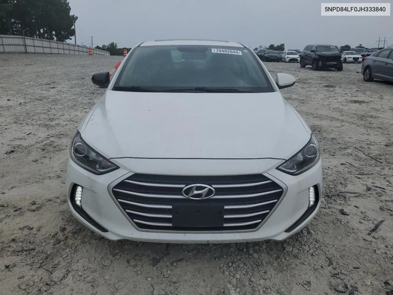 5NPD84LF0JH333840 2018 Hyundai Elantra Sel