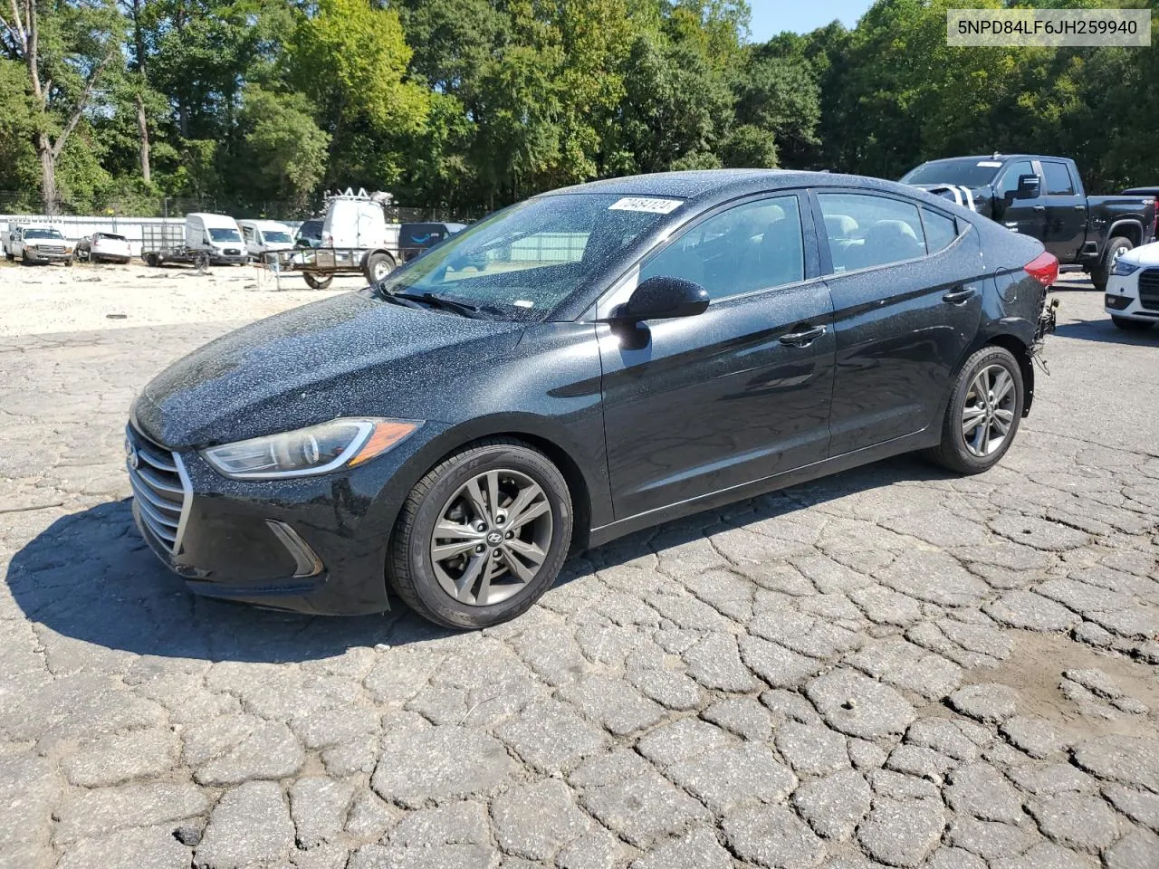 5NPD84LF6JH259940 2018 Hyundai Elantra Sel