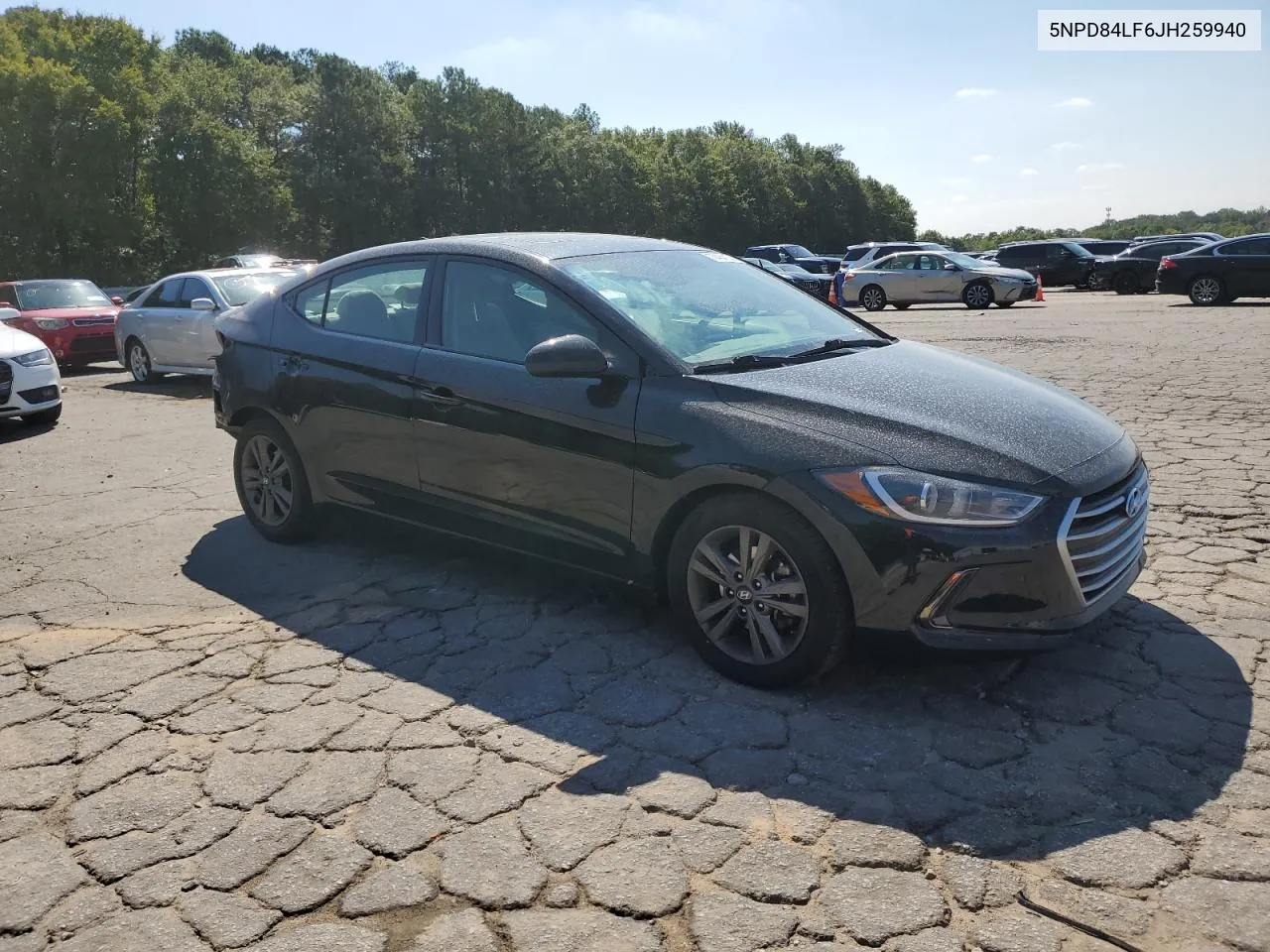 2018 Hyundai Elantra Sel VIN: 5NPD84LF6JH259940 Lot: 70484124