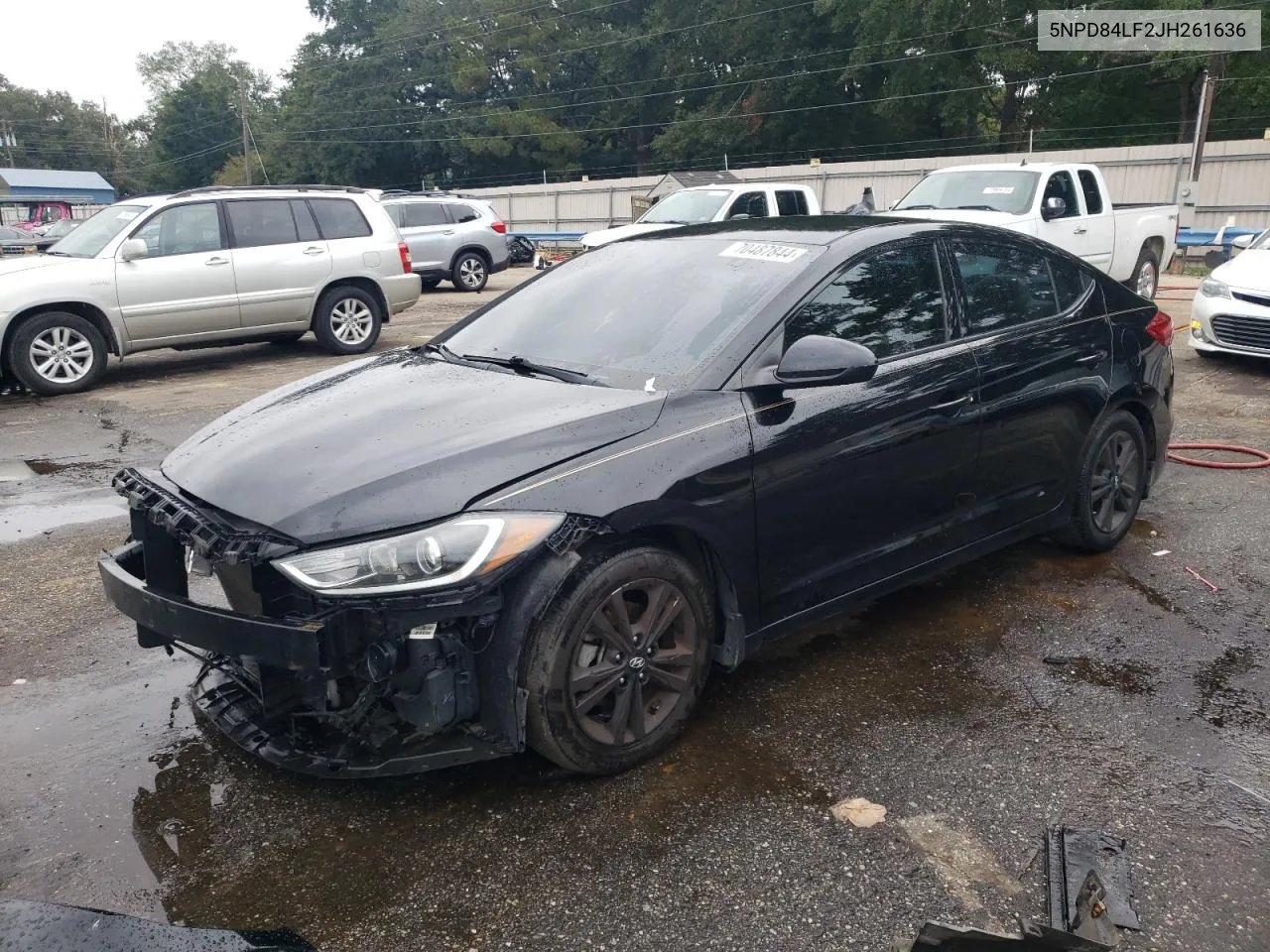 2018 Hyundai Elantra Sel VIN: 5NPD84LF2JH261636 Lot: 70487844