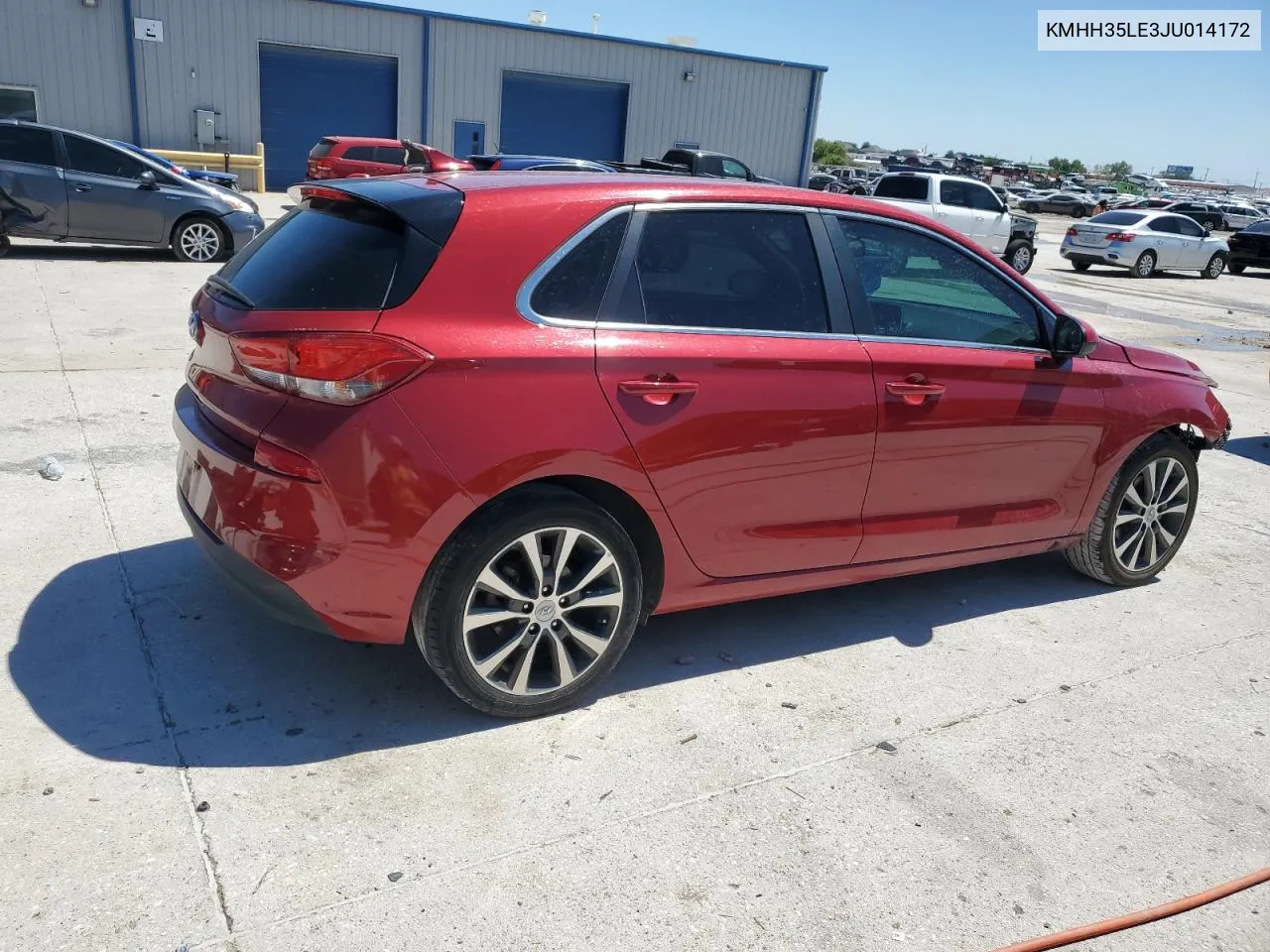 2018 Hyundai Elantra Gt VIN: KMHH35LE3JU014172 Lot: 70628284