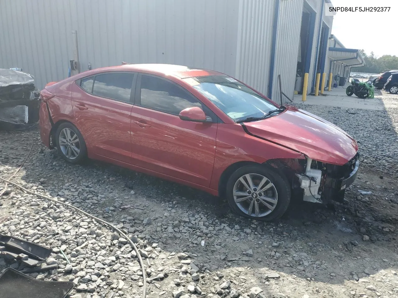 5NPD84LF5JH292377 2018 Hyundai Elantra Sel