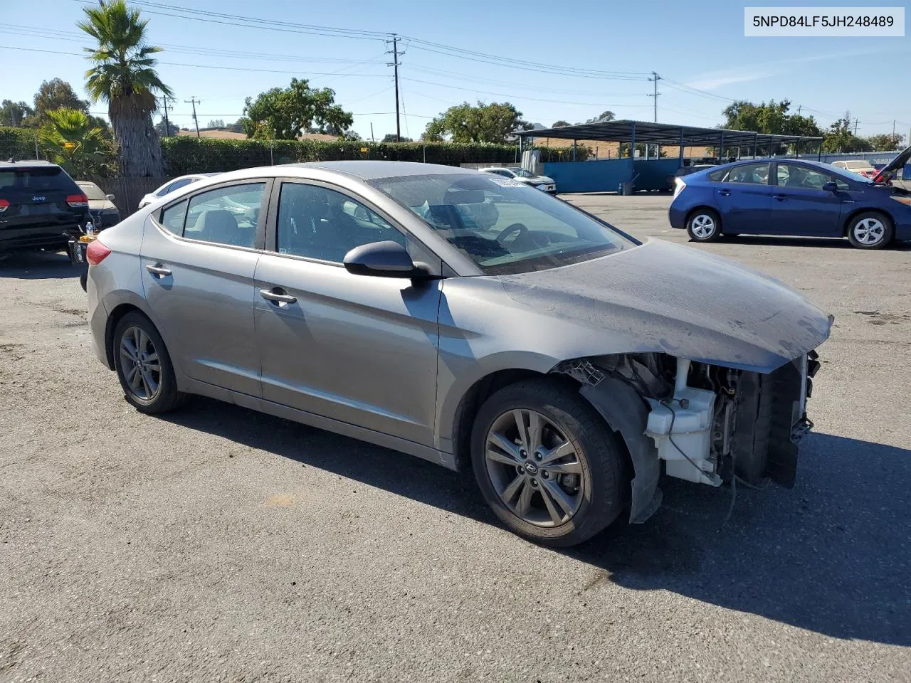 5NPD84LF5JH248489 2018 Hyundai Elantra Sel