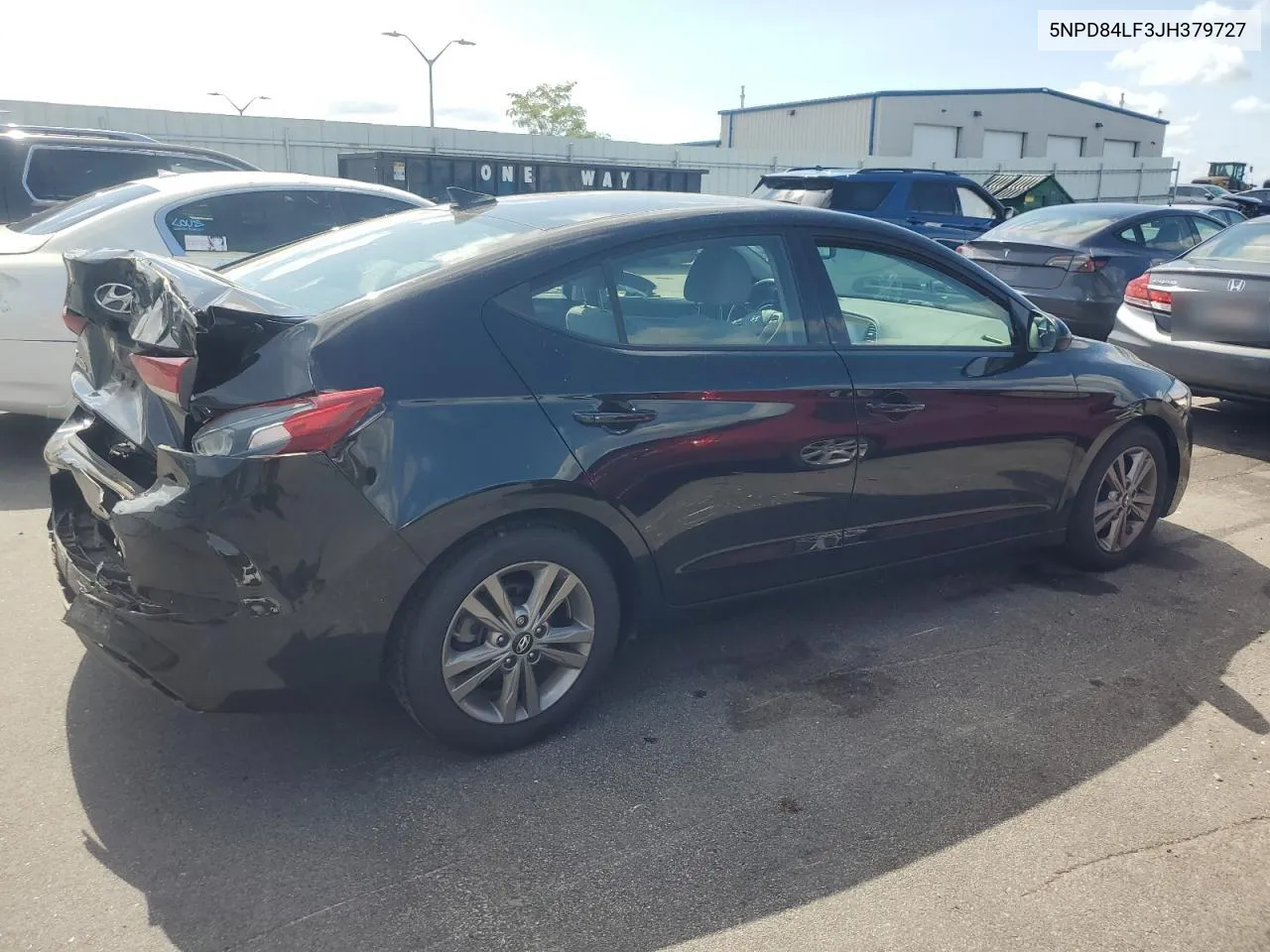 5NPD84LF3JH379727 2018 Hyundai Elantra Sel